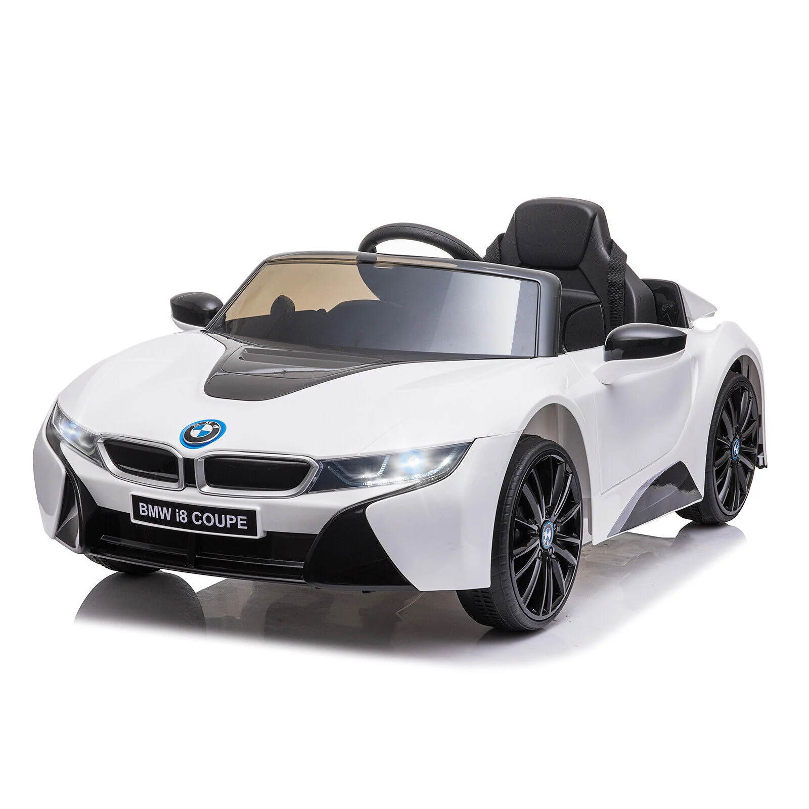 Licensed BMW I8 Coupe 12V Battery Powered Ride On Car for Kids with Remote Control and MP3 Compatibility - Image 11