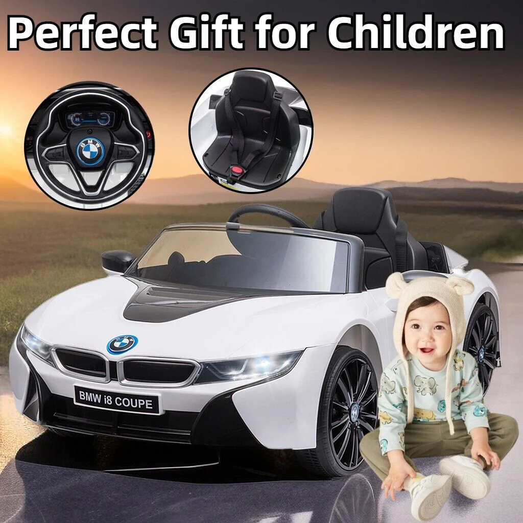 Licensed BMW I8 Electric Ride-On Car for Kids with Remote Control - Brand New! - Image 3