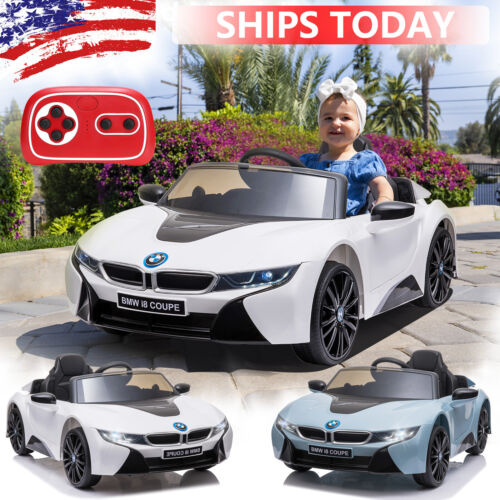 Licensed BMW i8 Style 12V Electric Ride-On Car for Kids with Remote Control, MP3 Player, and LED Lights - Image 2