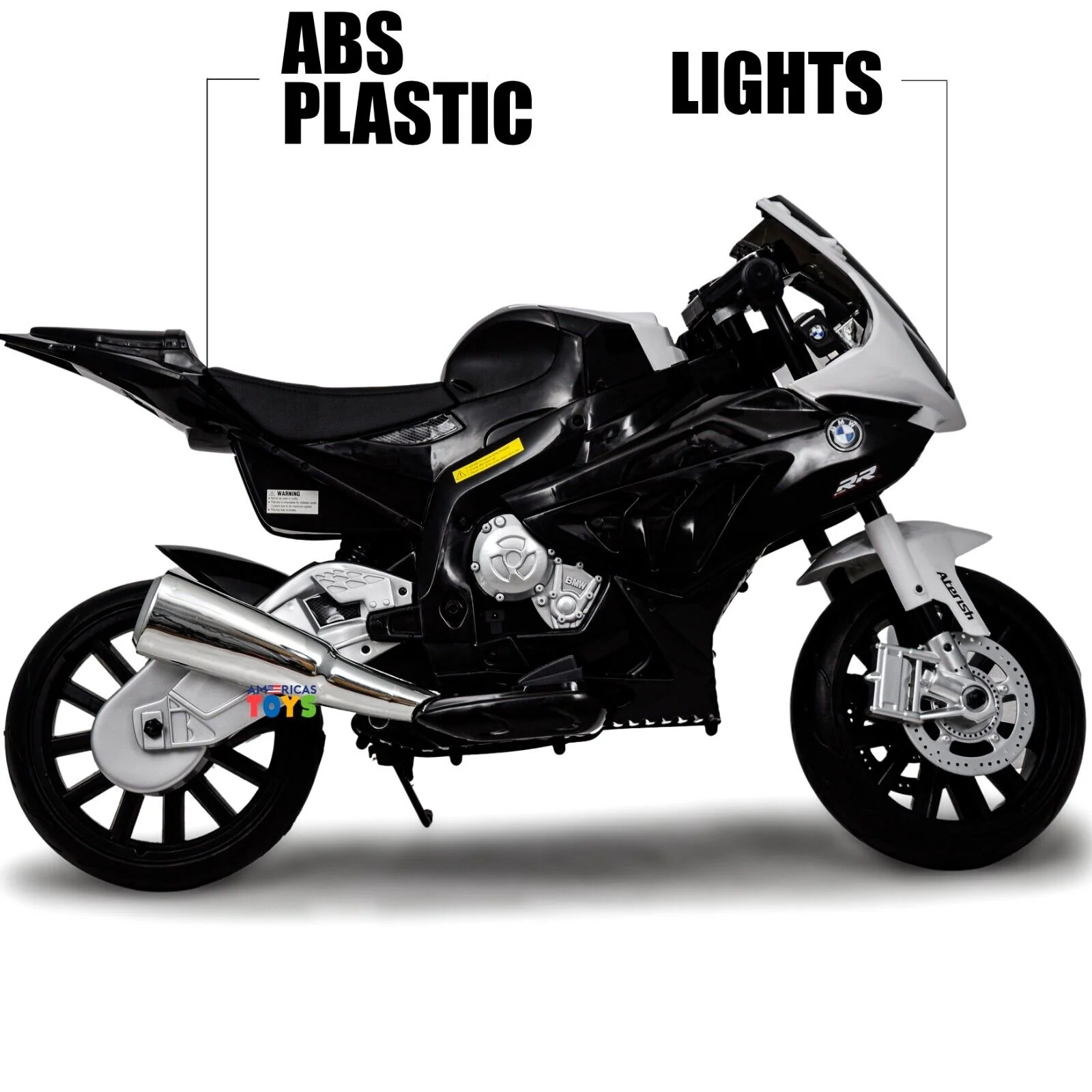 Licensed BMW Kids Motorcycle with MP3 Player and EVA Wheels - Available in Multiple Colors - Image 10