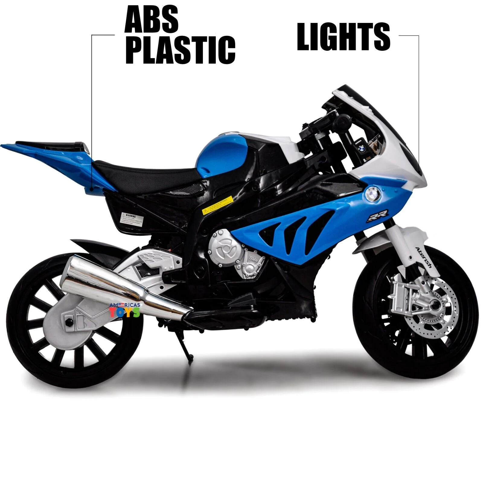 Licensed BMW Kids Motorcycle with MP3 Player and EVA Wheels - Available in Multiple Colors - Image 17