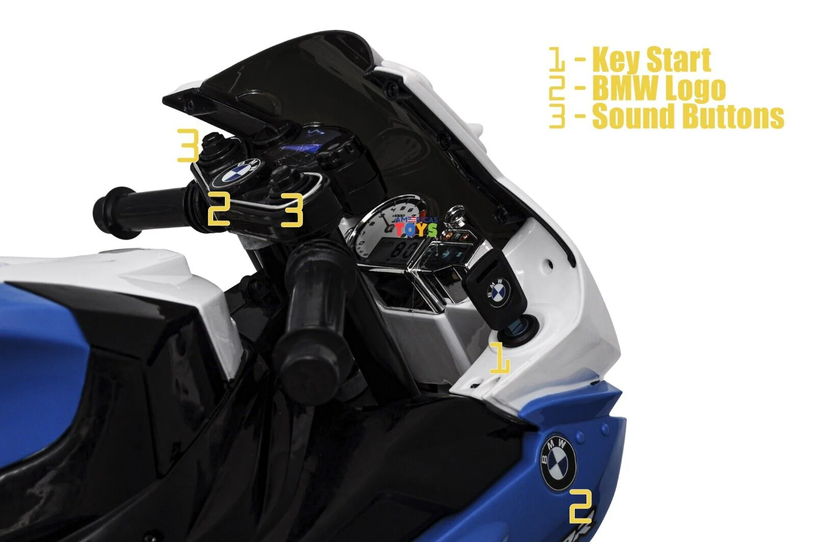 Licensed BMW Kids Motorcycle with MP3 Player and EVA Wheels - Available in Multiple Colors - Image 20
