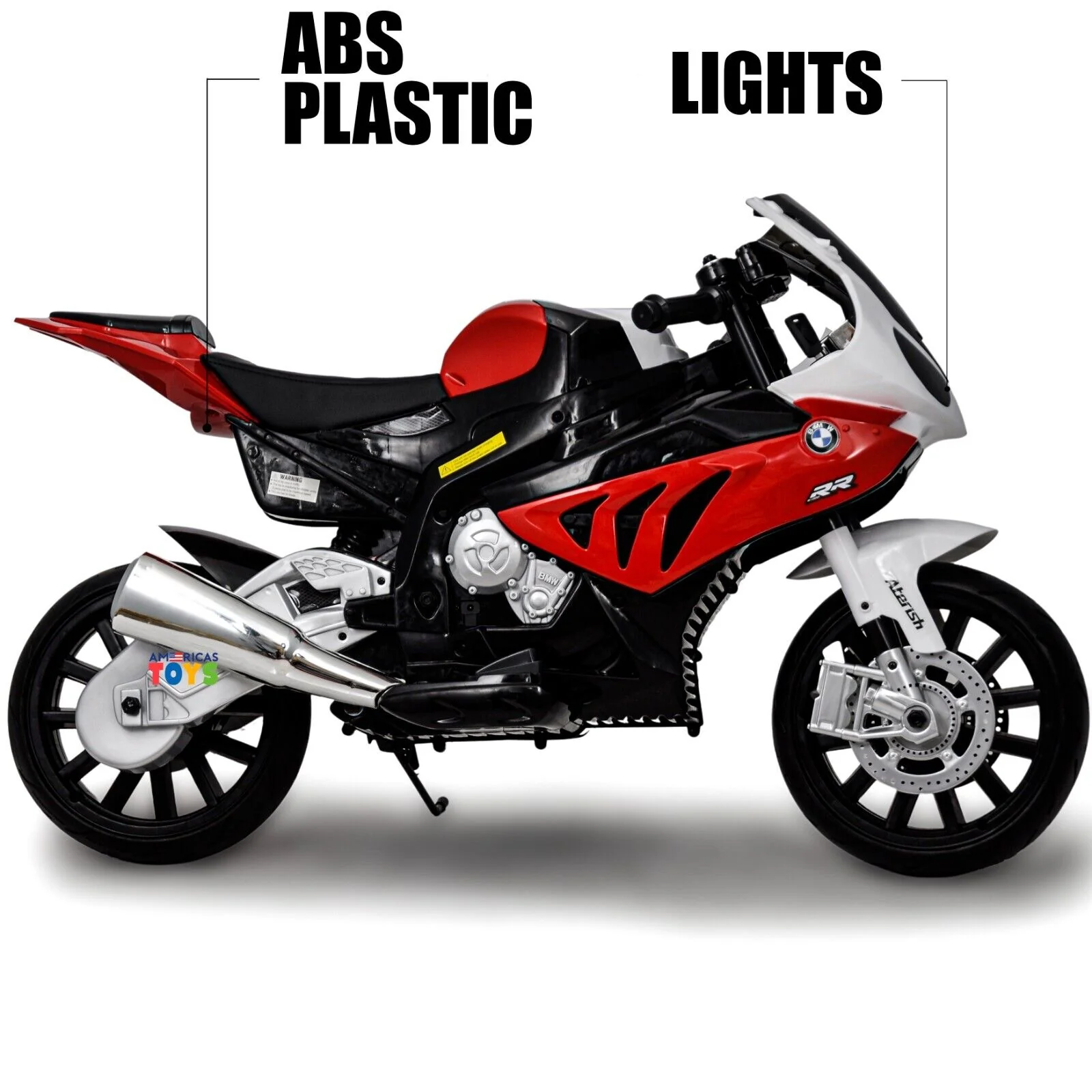 Licensed BMW Kids Motorcycle with MP3 Player and EVA Wheels - Available in Multiple Colors - Image 24