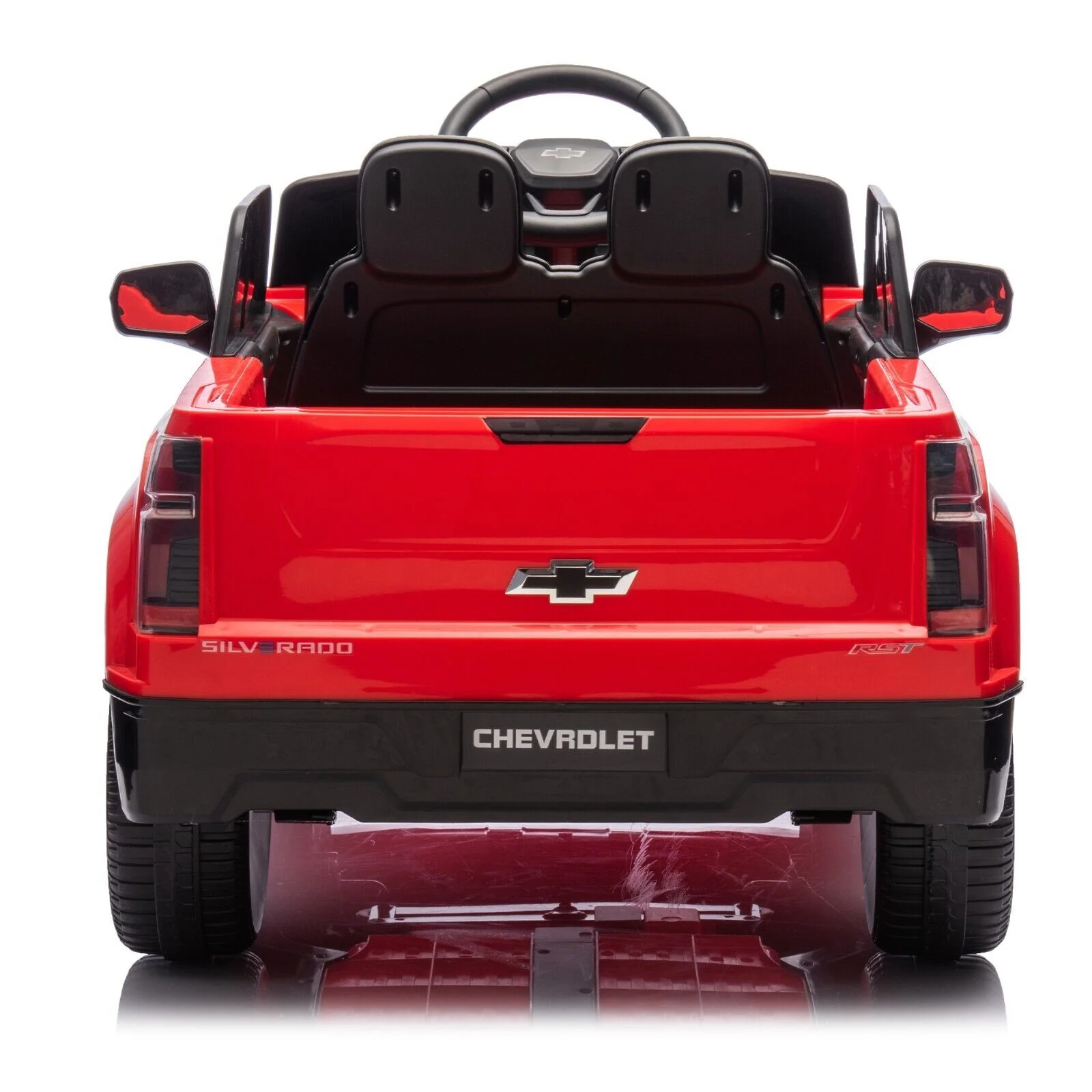 Chevrolet Silverado 24V Electric Ride-On Truck 2-Seater with Remote Control - Image 7