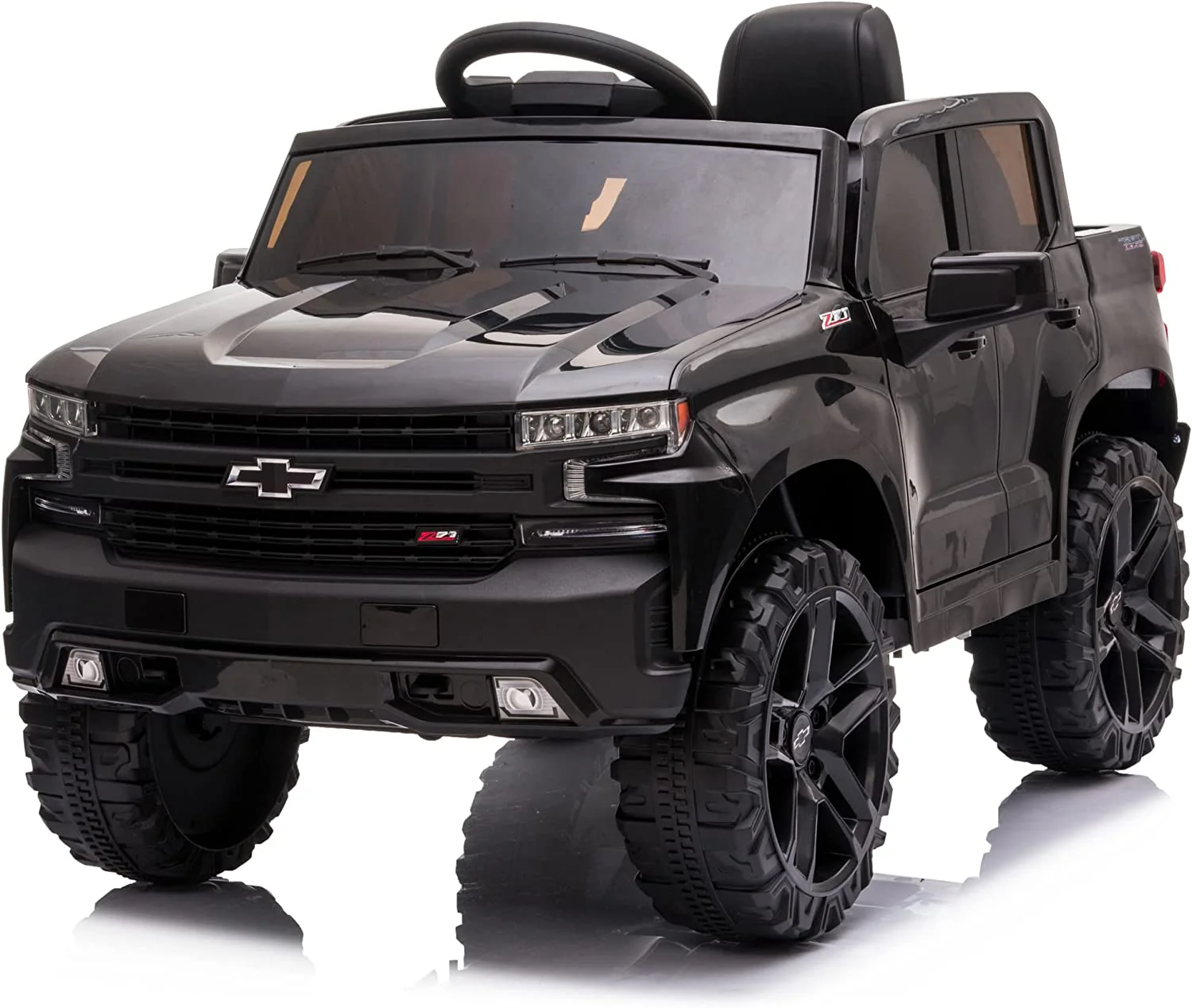 Licensed Chevrolet Silverado Trail Boss LT Kids Ride-On Truck - 12V Battery Powered - Image 10