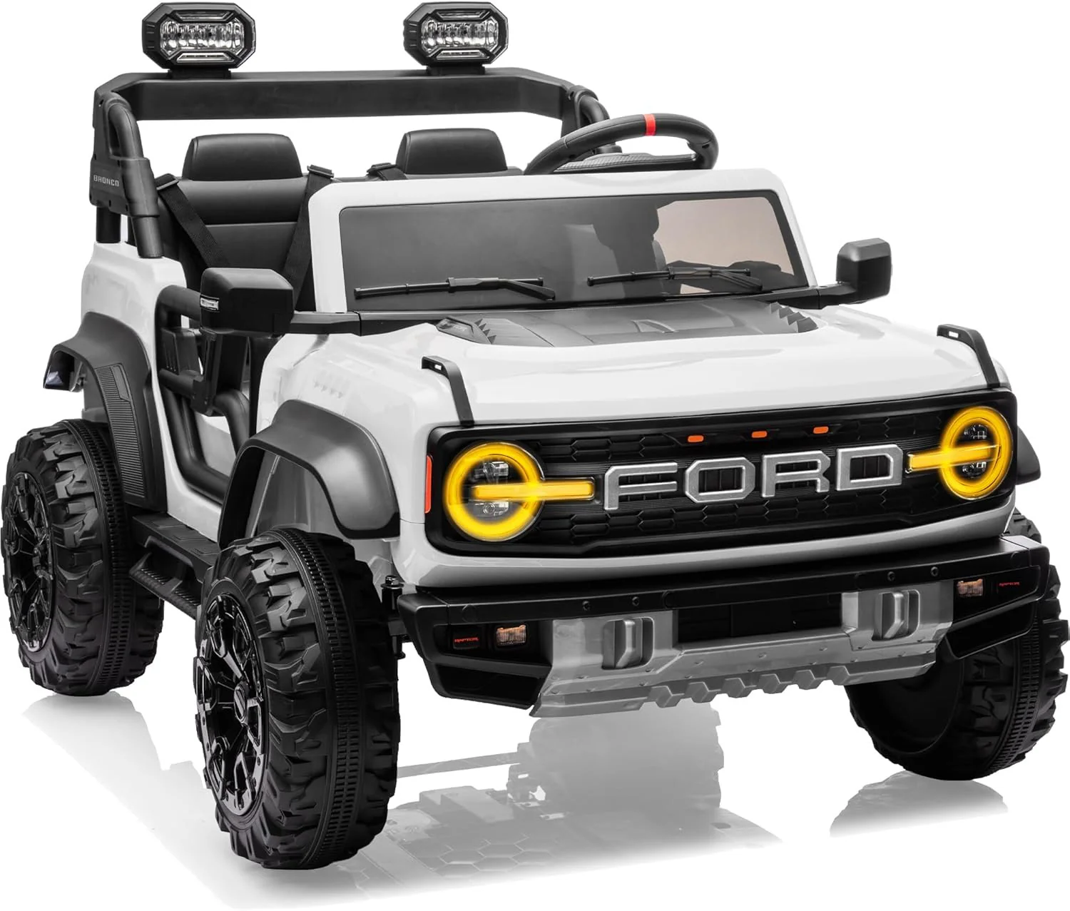 Ford Bronco Raptor 24V 2-Seater Electric Ride-On Toy for Kids