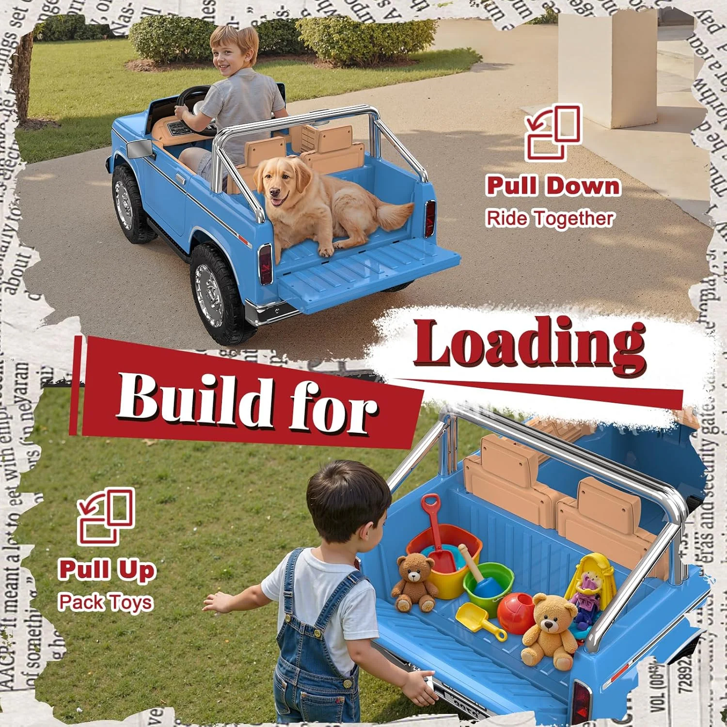 Ford F-150 24V Dual-Seater Electric Ride-On Car for Children with 4X100W Motors - Image 6