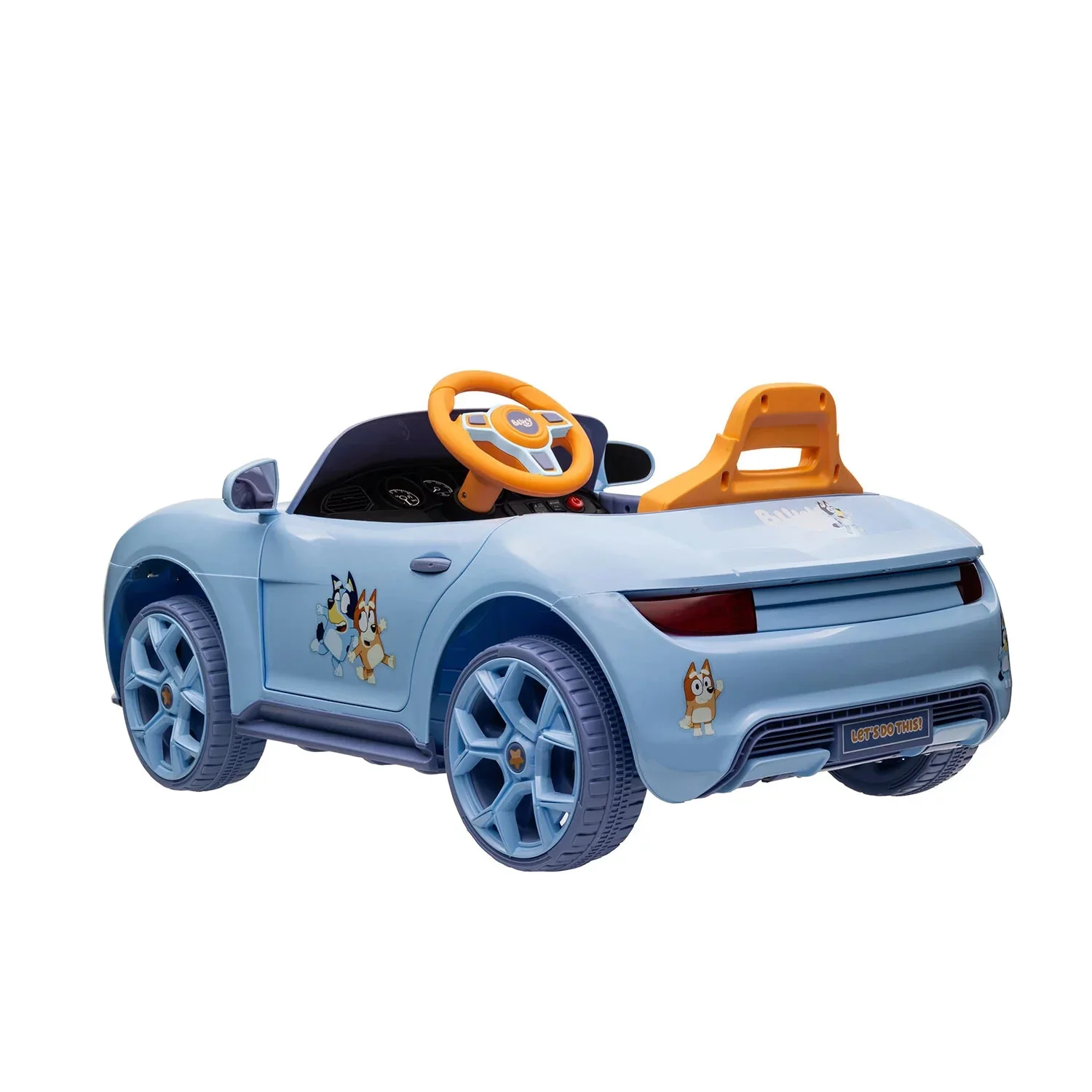 Bluey Licensed 12V Battery-Powered Convertible Ride-On for Kids - Image 3
