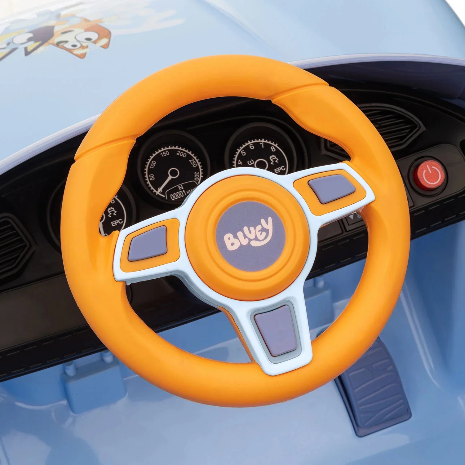 Bluey Licensed 12V Battery-Powered Convertible Ride-On for Kids - Image 5