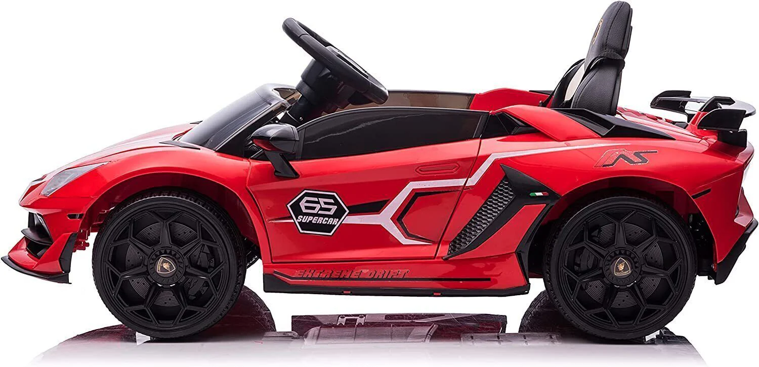 Licensed Lamborghini 12V Ride-On Car with Parental Remote Control and 3 Adjustable Speeds - Image 17