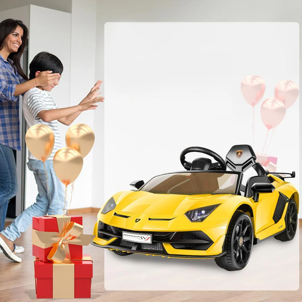 Licensed Lamborghini Electric Ride-On Car for Kids with Remote Control - Image 8