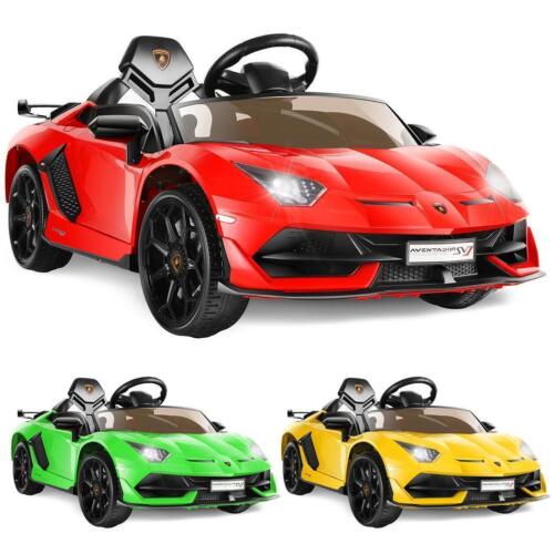 Licensed Lamborghini Electric Ride-On Car for Kids with Remote Control, MP3 and USB - Image 2
