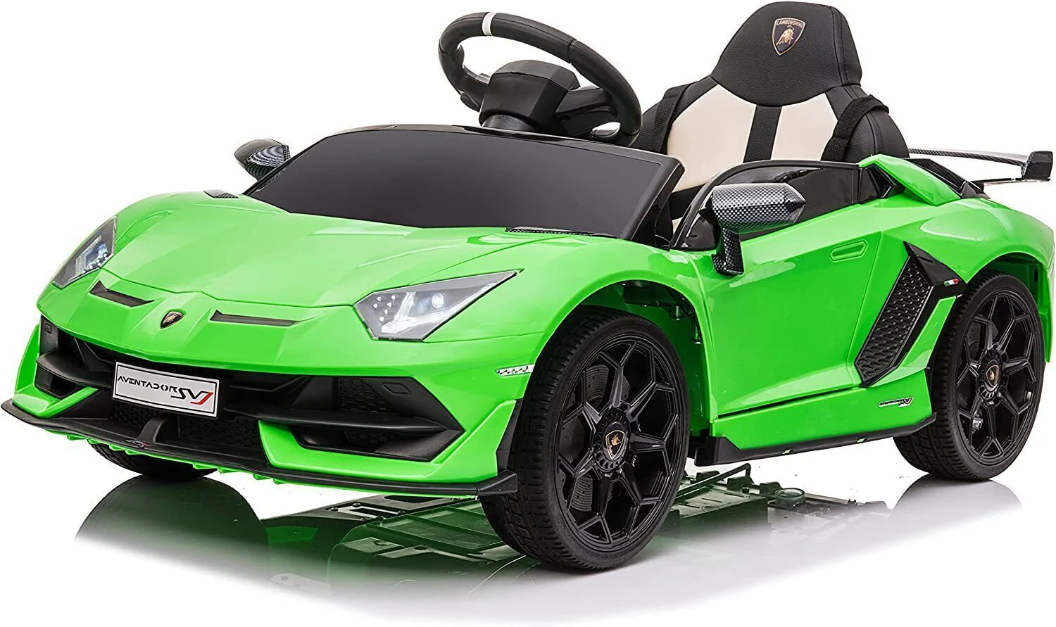 Licensed Lamborghini Kids Sports Car with Hydraulic Door - 2x35W Motor, 12V Battery, Realistic Design - Image 30