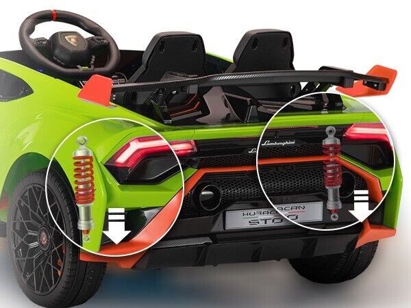 Licensed Lamborghini STO Electric Ride-On Car for Kids with Remote Control - 12V - Image 8