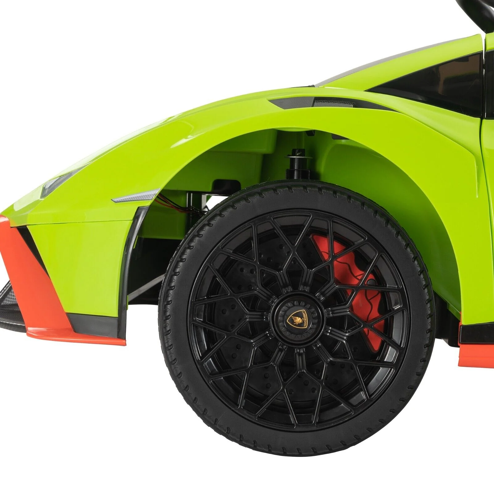 Licensed Lamborghini STO Ride On Car for Kids - 12V Battery Powered, Green - Image 6