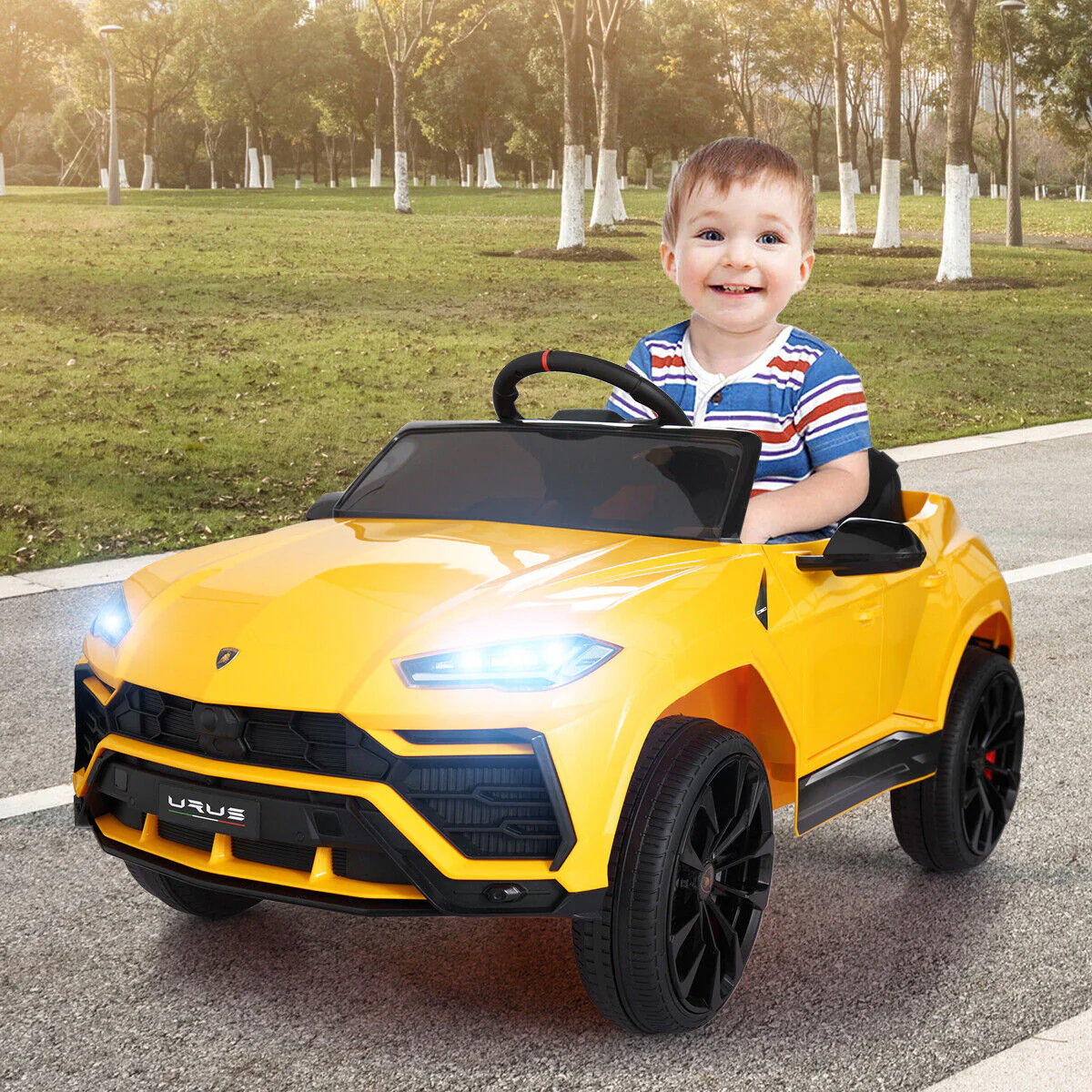 Licensed Lamborghini Urus SUV Ride-On Car for Kids with Remote Control and MP3 Player - 12V - Image 20