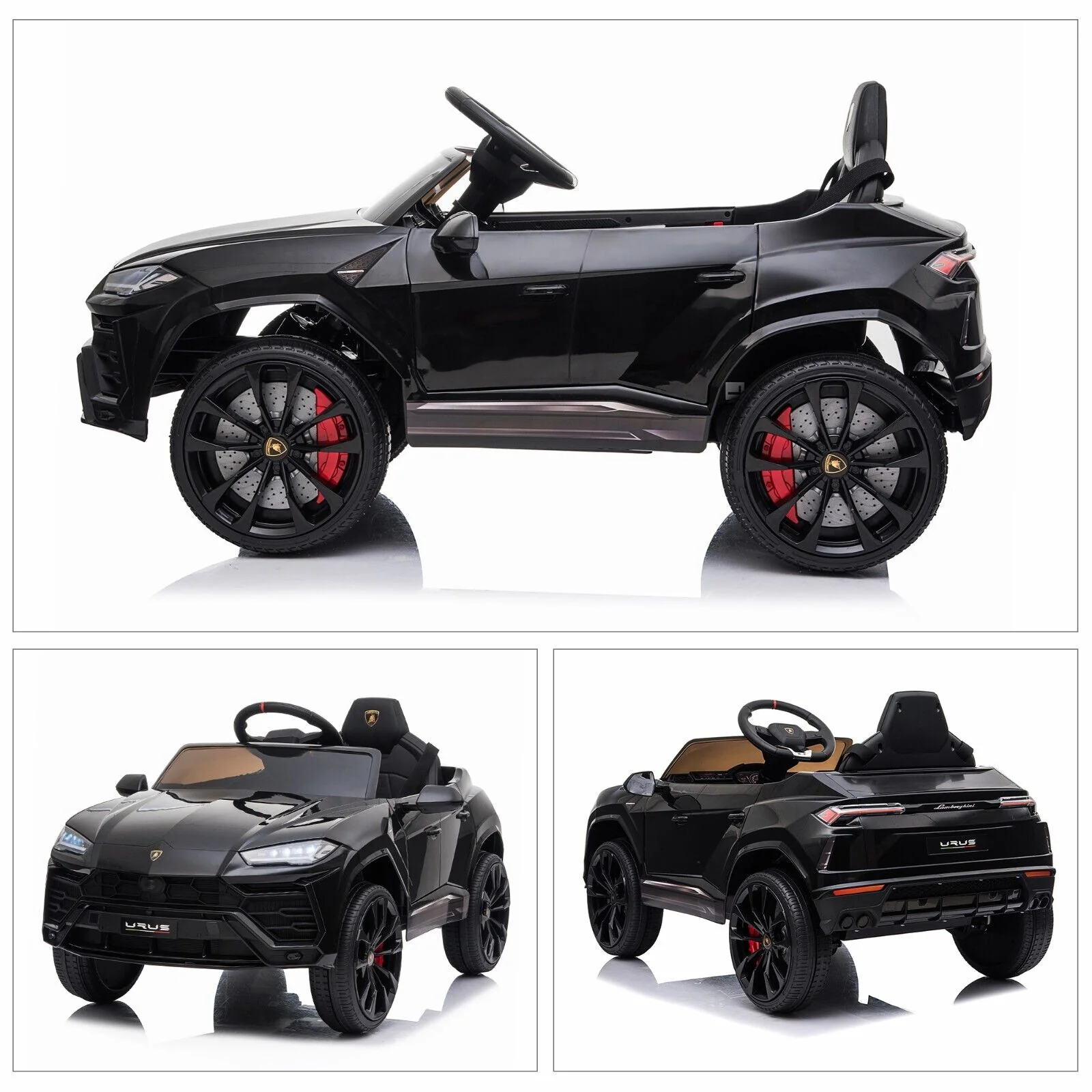 Licensed Lamborghini Urus SUV Ride-On Car for Kids with Remote Control and MP3 Player - 12V - Image 35