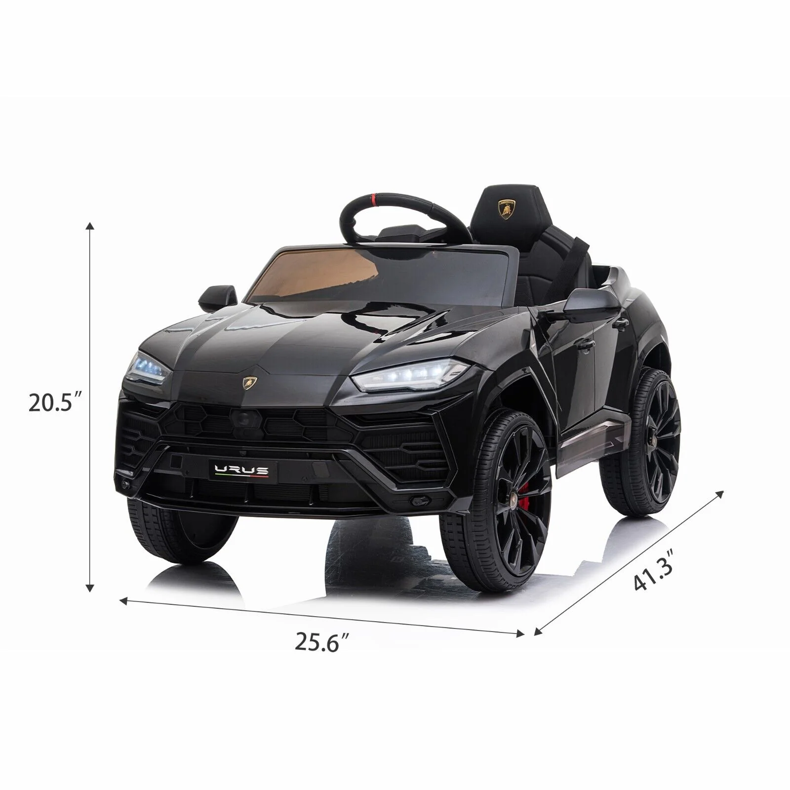 Licensed Lamborghini Urus SUV Ride-On Car for Kids with Remote Control and MP3 Player - 12V - Image 36