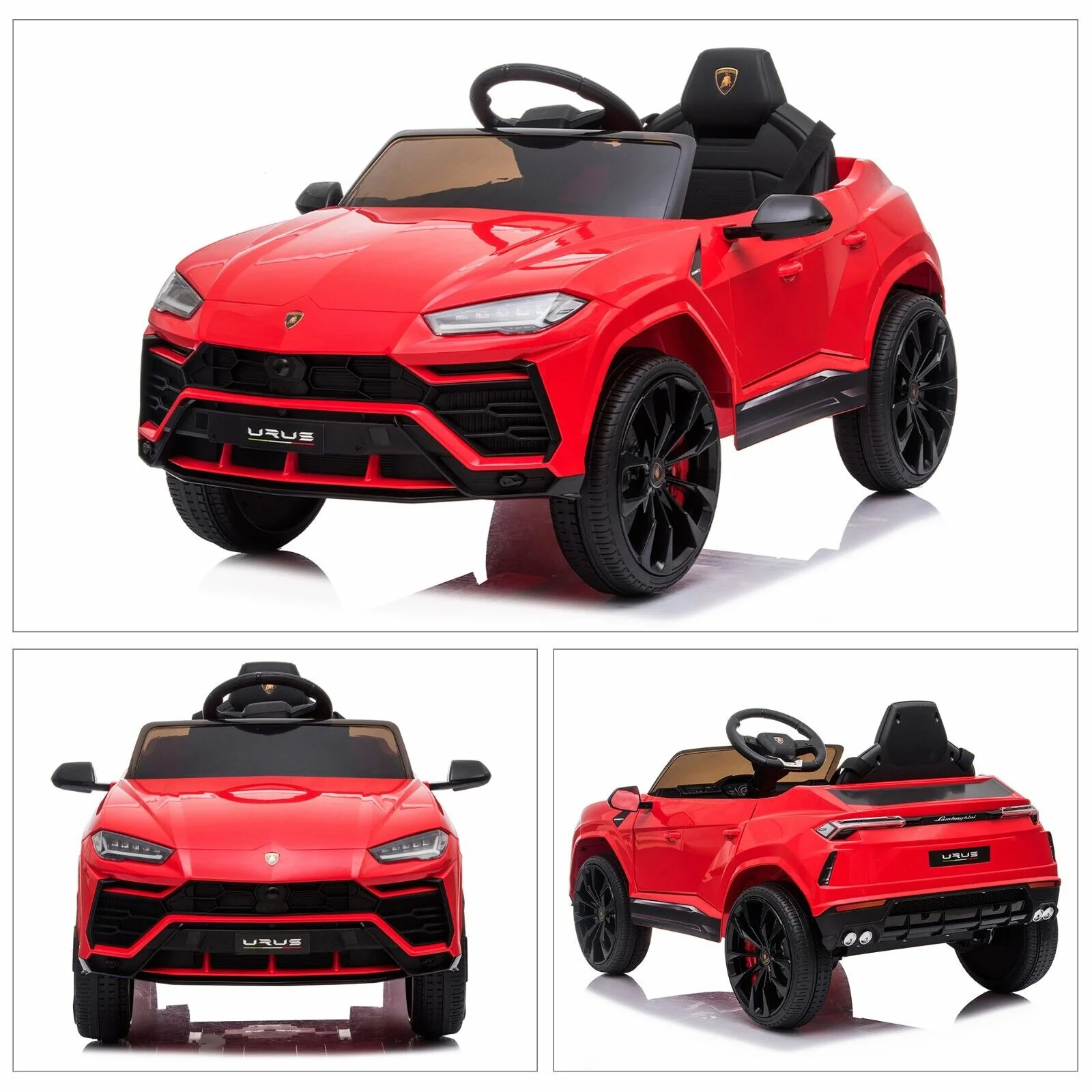 Licensed Lamborghini Urus SUV Ride-On Car for Kids with Remote Control and MP3 Player - 12V - Image 44