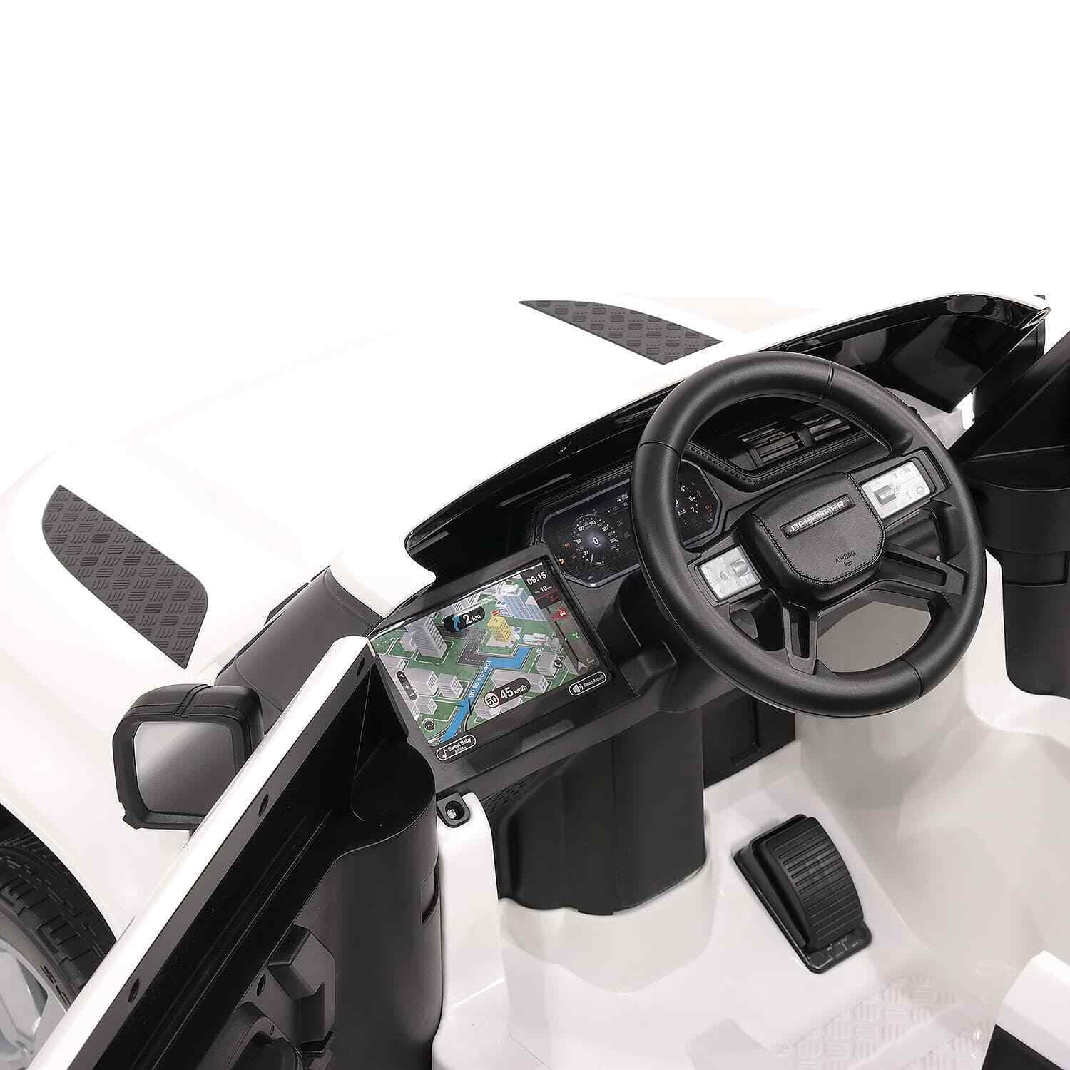 Licensed Land Rover Defender Kids Ride-On Car with LED Lights, MP3 Player, and Remote Control - 12V SUV for Girls - Image 9
