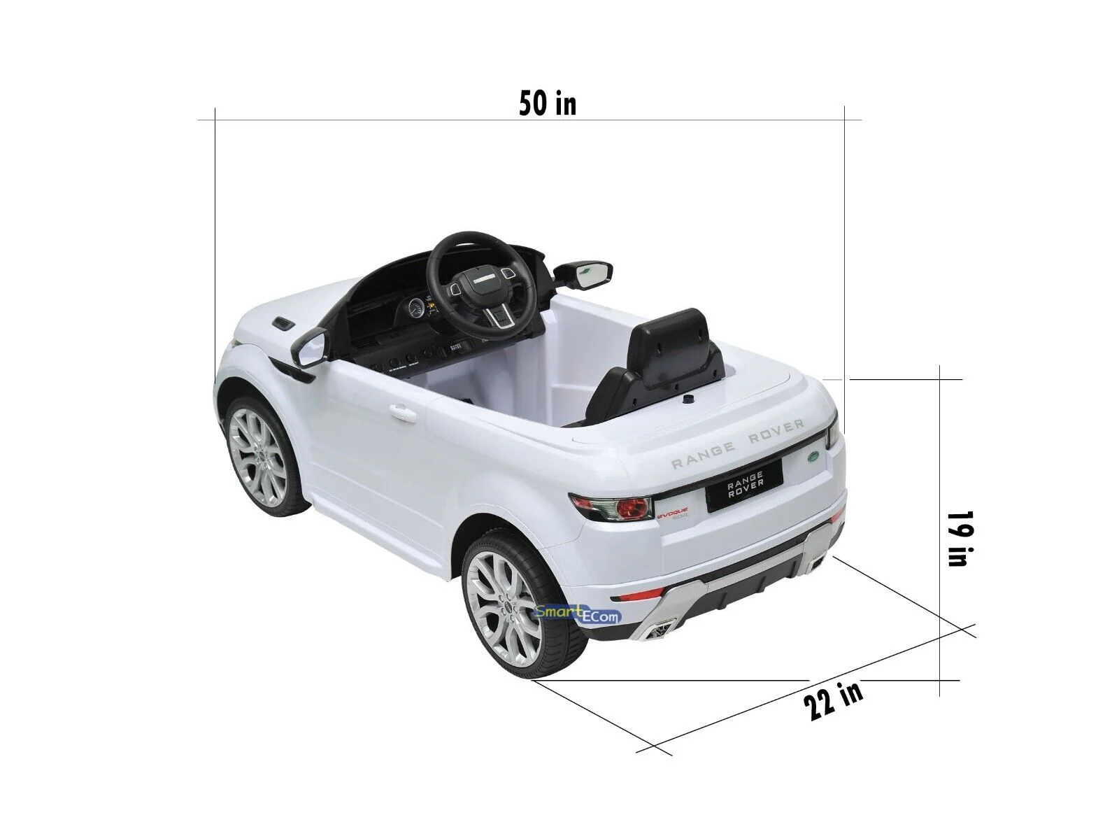 Licensed Land Rover R/C Ride On Car with MP3 Player for Kids - Available in Multiple Colors - Image 13
