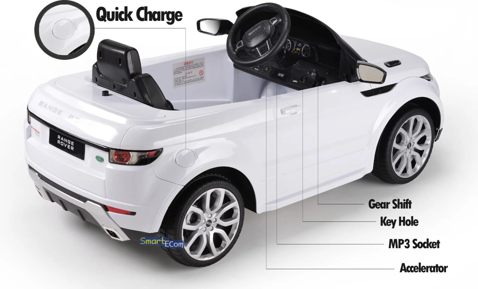 Licensed Land Rover R/C Ride On Car with MP3 Player for Kids - Available in Multiple Colors - Image 15