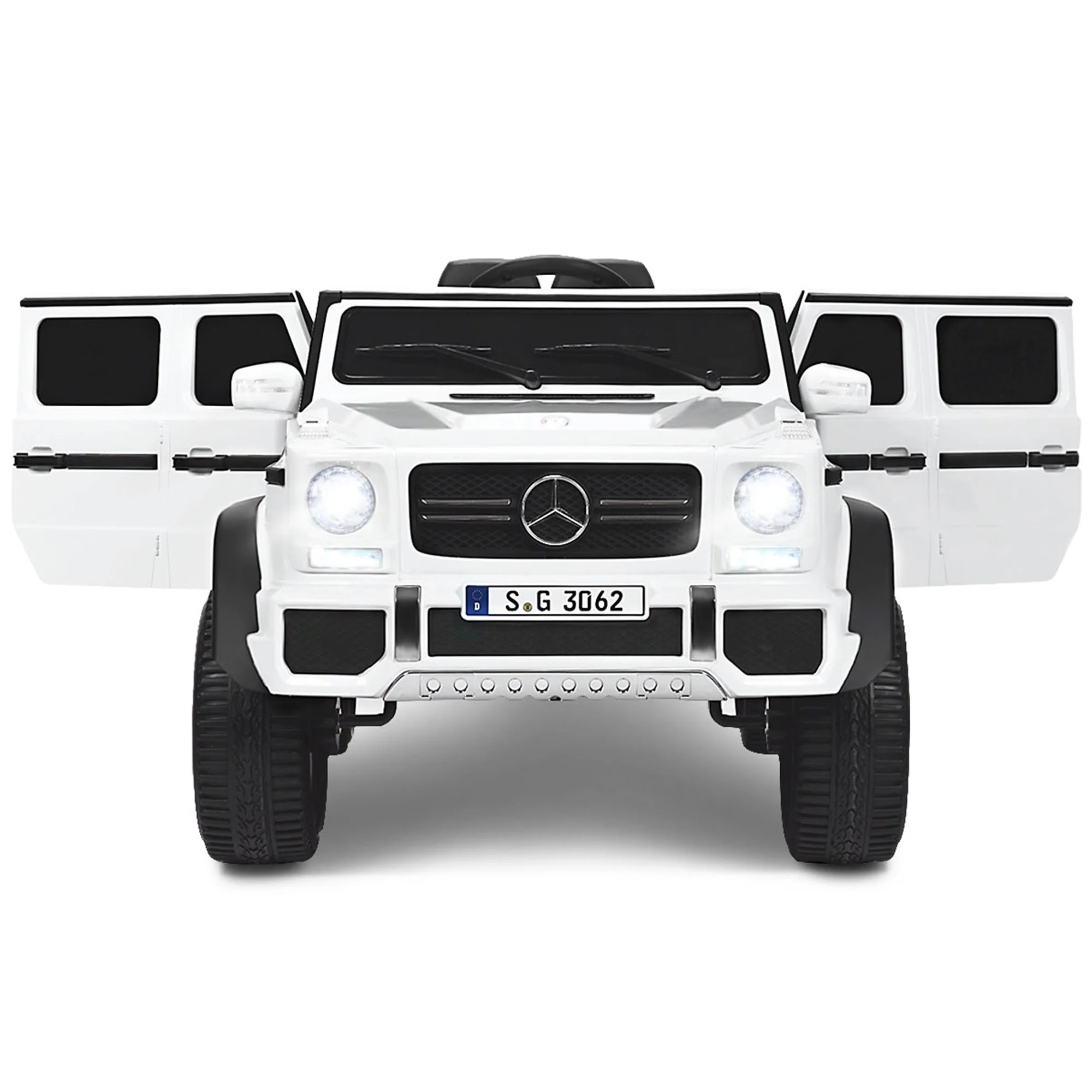 Licensed Mercedes Benz 12V Electric Kids RC Ride On Car - Battery Powered - Image 29
