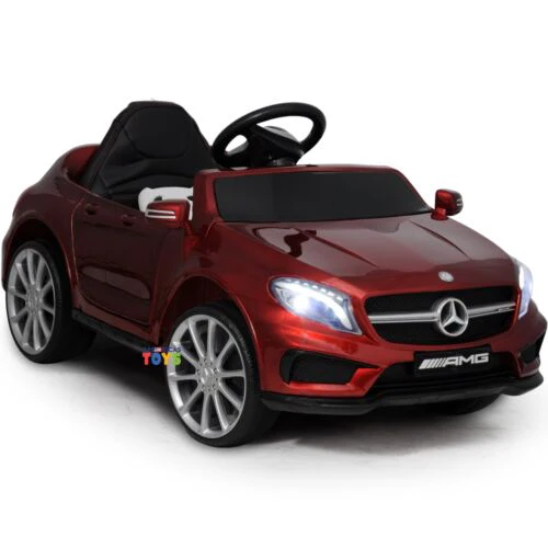 Licensed Mercedes-Benz 12V Kids Ride On Car with R/C and MP3 Music - Available in Multiple Colors - Image 2