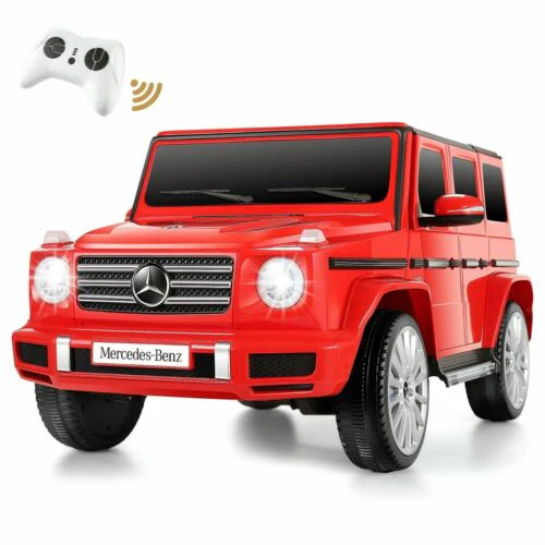 Licensed Mercedes-Benz 12V Kids Ride On SUV with Remote Control - 100W Powered Toy - Image 2
