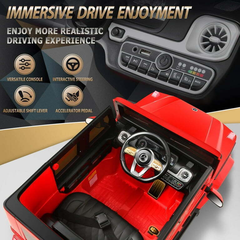 Licensed Mercedes-Benz 12V SUV Ride-On Car for Kids with Remote Control - Image 20