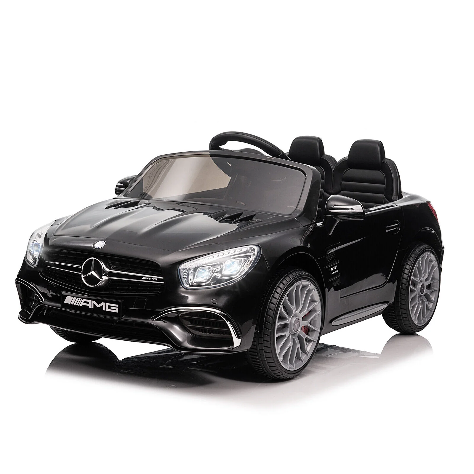 Licensed Mercedes-Benz Electric Ride-On Car for Kids with Remote Control - 12V Powered Toy Vehicle - Image 11