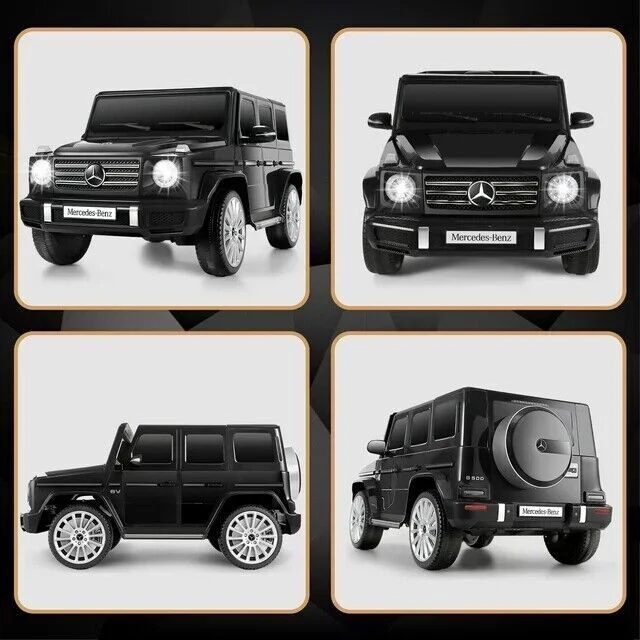 Licensed Mercedes-Benz G500 12V Battery Powered Ride On Car with Remote Control for Kids - Image 22