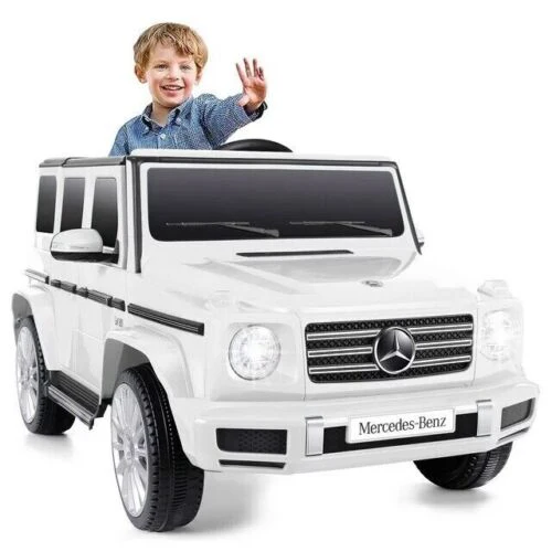 Licensed Mercedes Benz G500 4WD Electric Ride-On Car for Kids with Parental Remote Control - Image 2