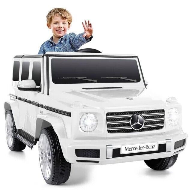 Licensed Mercedes-Benz G500 4WD Kids Ride-On Car with Remote Control & USB - Image 4