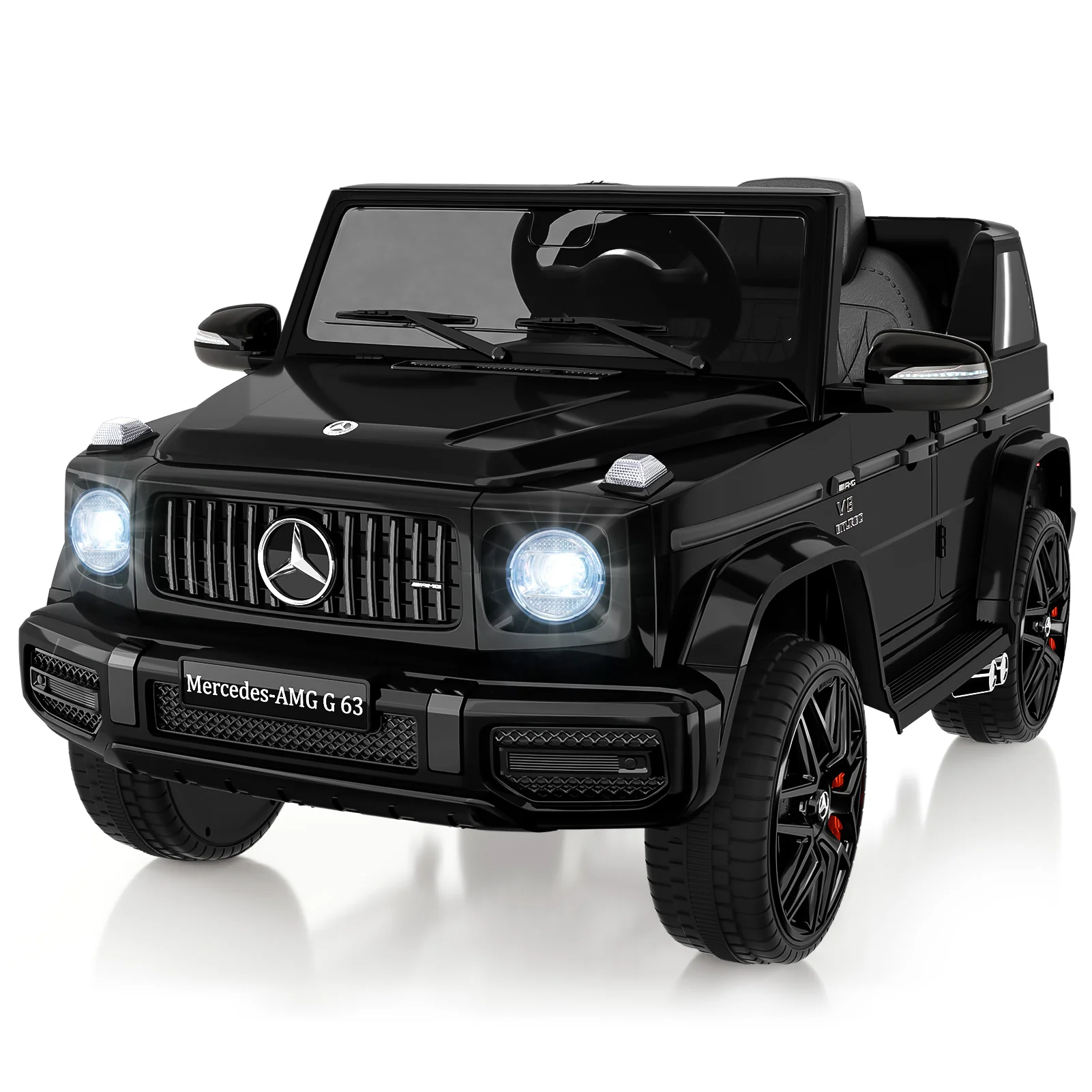 Licensed Mercedes-Benz G63 Electric Ride-On Car for Kids - 12V Battery Powered Vehicle - Image 10