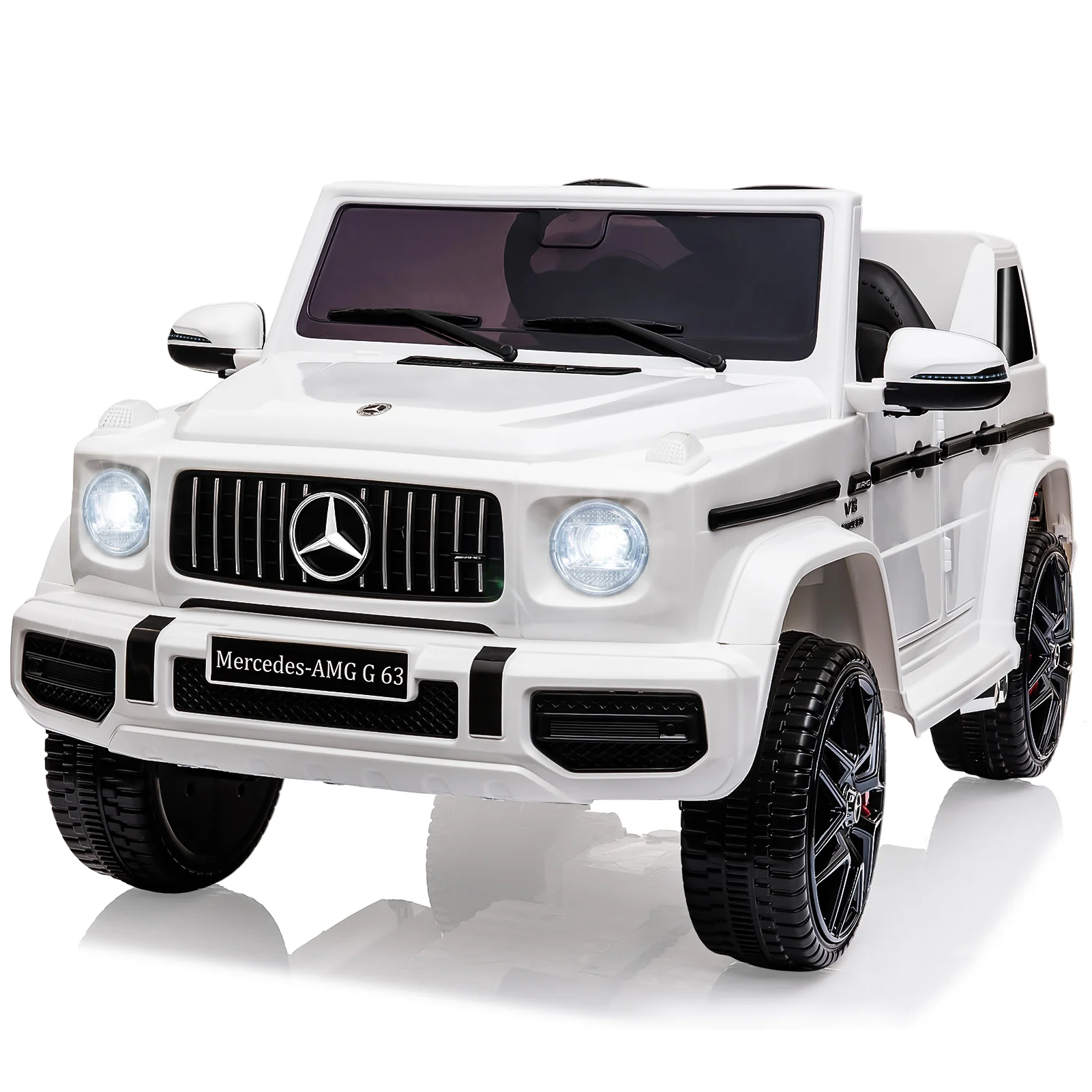 Licensed Mercedes-Benz G63 Electric Ride-On Car for Kids - 12V Battery Powered Vehicle - Image 11