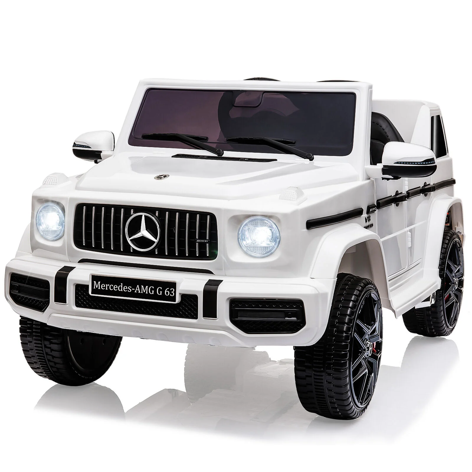 Licensed Mercedes-Benz G63 Electric Ride-On Car for Kids - 12V Battery Powered Vehicle - Image 8