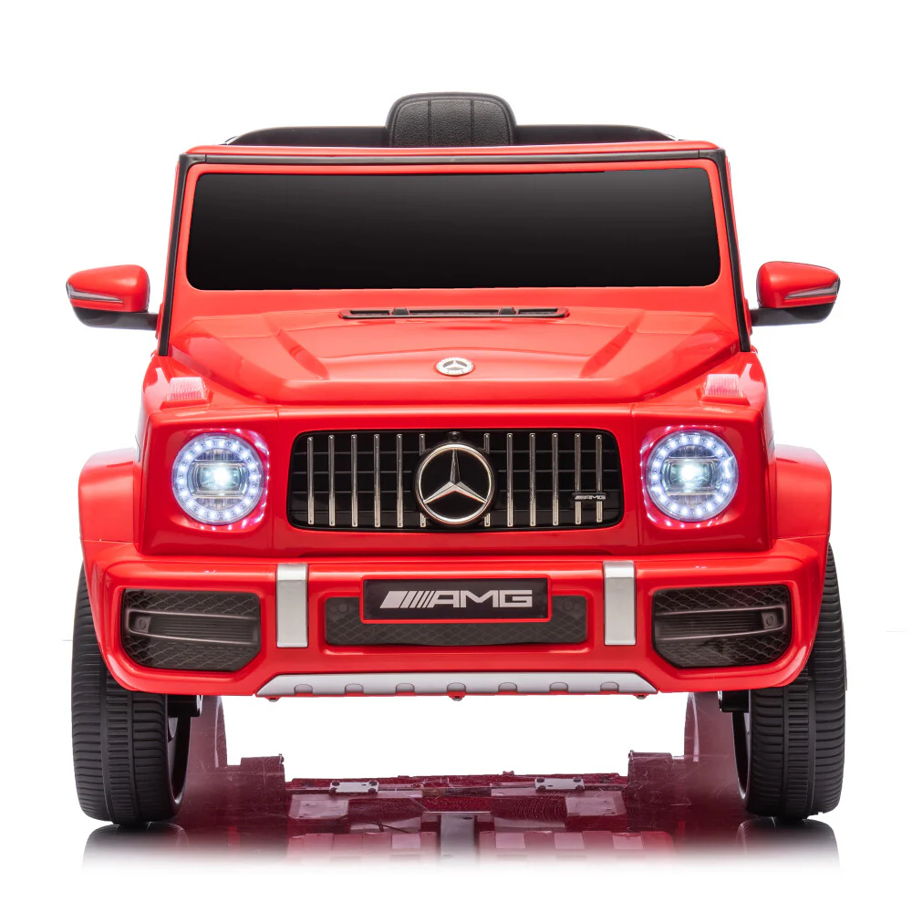 Mercedes Benz G63 12V Electric Kids Ride-On Car with Remote Control Red - Image 4