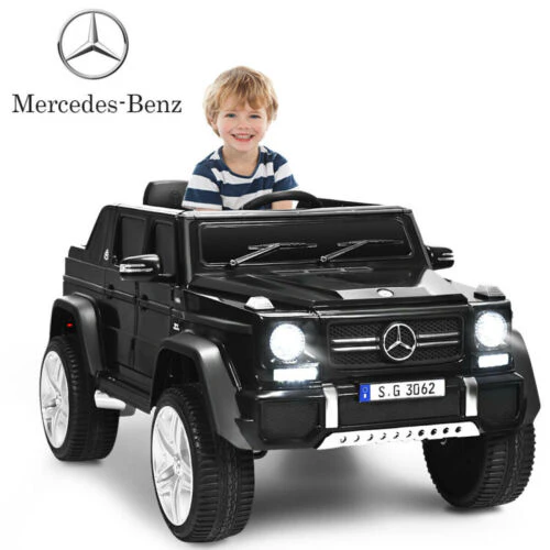 Licensed Mercedes-Benz Kids Ride-On Car with 12V Battery - Image 8