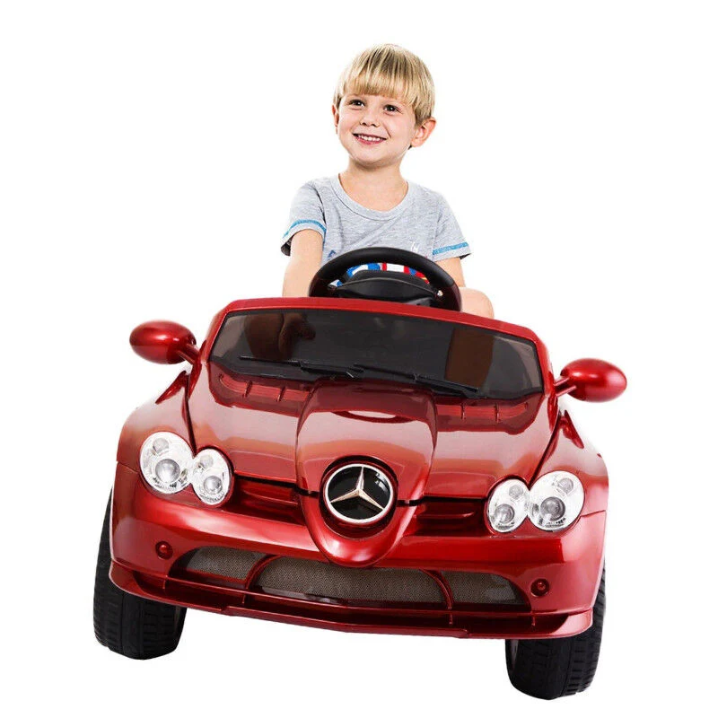 Licensed Mercedes Benz R189 12V Electric Ride On Car with MP3 and Remote Control for Kids - Image 5