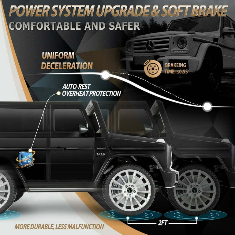 Licensed Mercedes-Benz SUV Electric Ride-On Car for Kids with Remote Control - 12V - Image 16