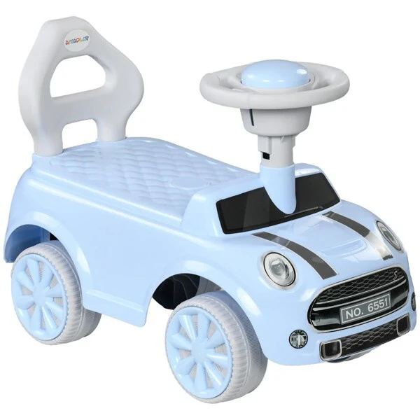 Blue Toddler Ride-On Toy with Horn for Kids Boys and Girls - Image 2
