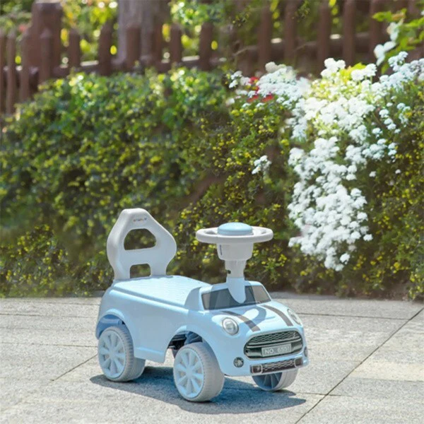 Blue Light Ride-On Toy for Toddlers with Horn for Kids Boys and Girls - Image 12