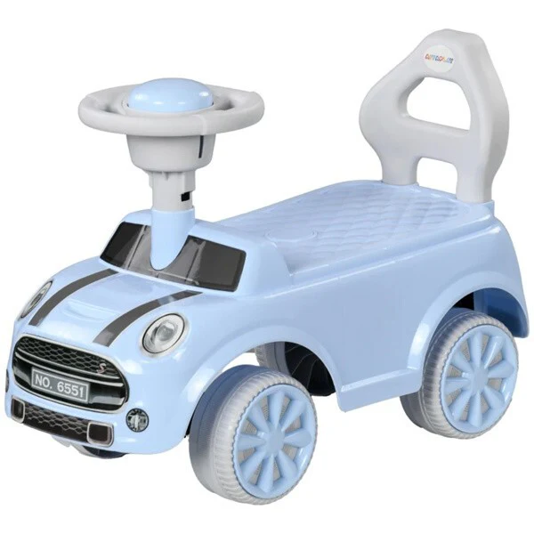 Blue Light Ride-On Toy for Toddlers with Horn for Kids Boys and Girls - Image 5