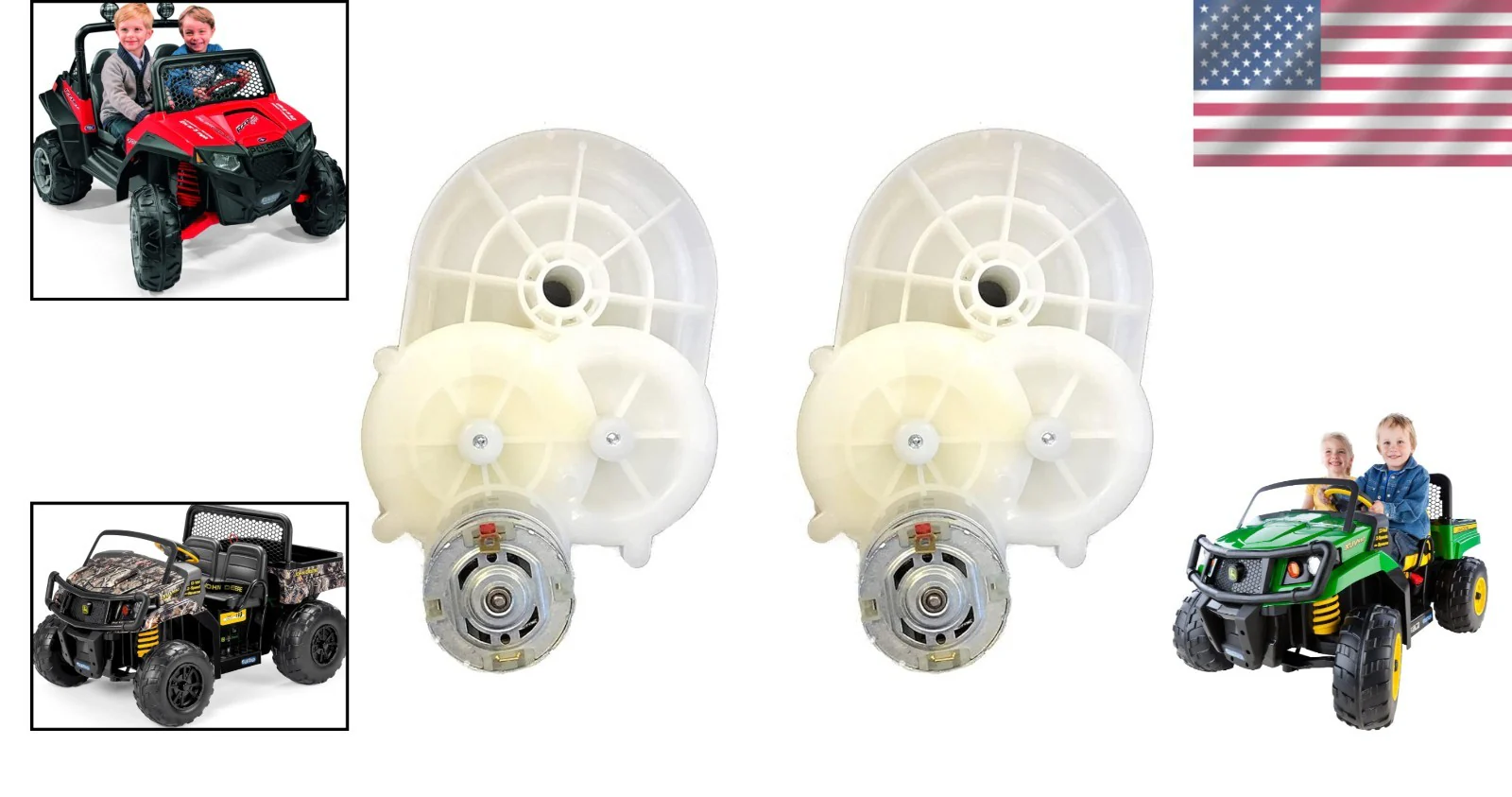 Lightweight 12V Motor and Gearbox Replacement Kit with Easy Plug and Play Fit - Image 2
