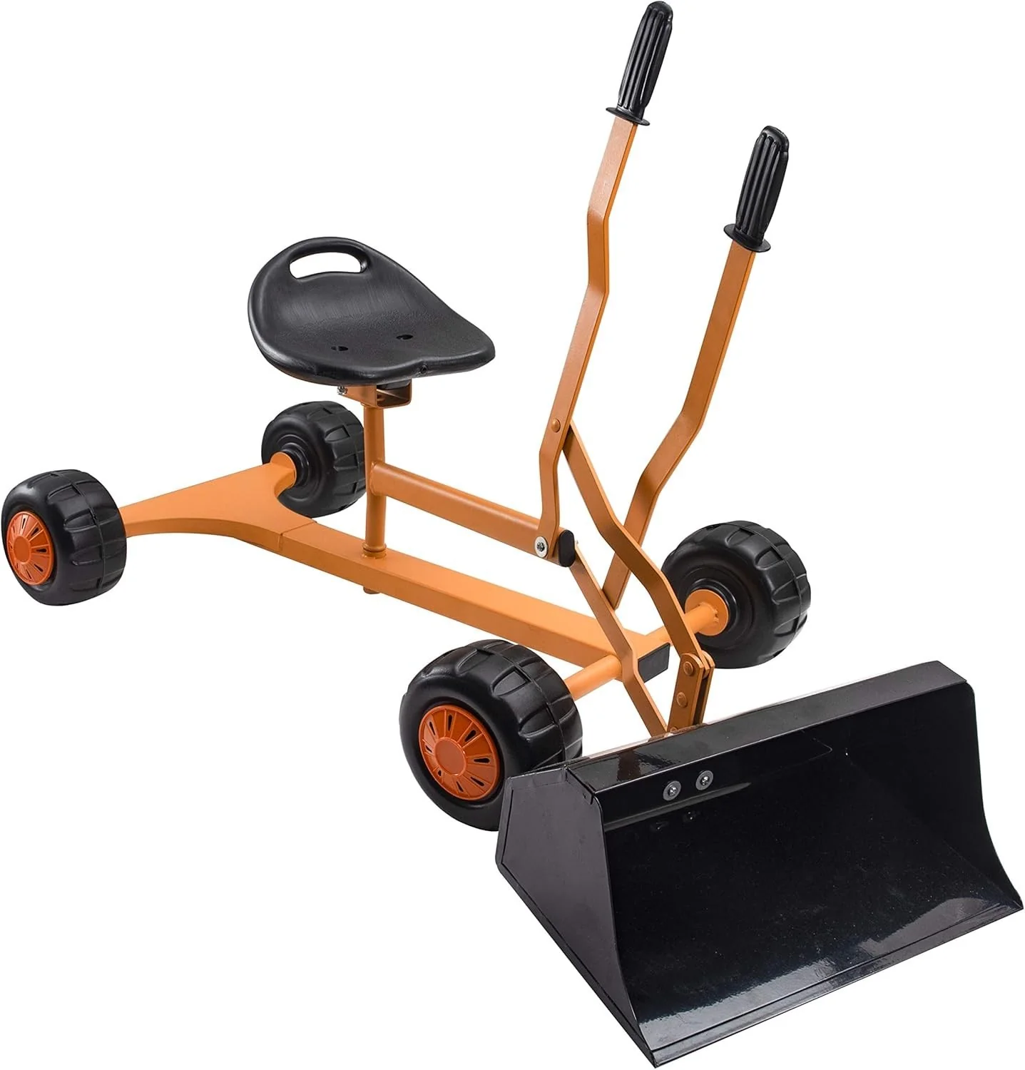Lightweight Kids Sand Digger with 360° Rotating Seat and Extra Wide Scoop Design - Image 3