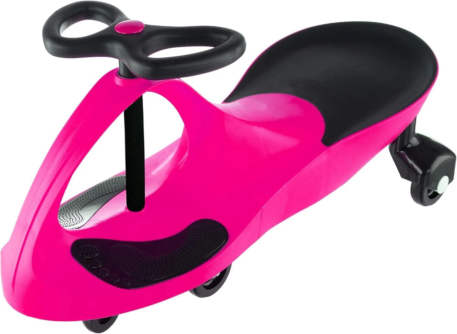 Pink Wiggle Car Battery-Free Ride-On Toy for Active Toddlers