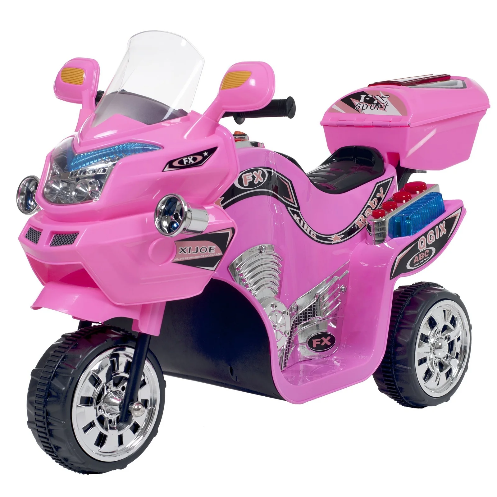 Little Rider 3-Wheel Motorcycle Ride-On Toy Trike for Kids