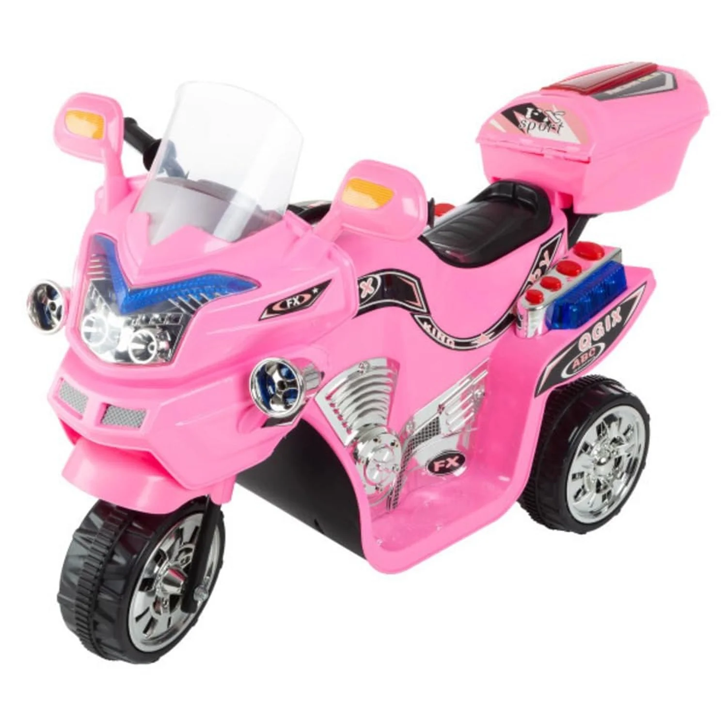 Little Rider 3-Wheel Motorcycle Trike Ride-On Toy for Kids - Image 8