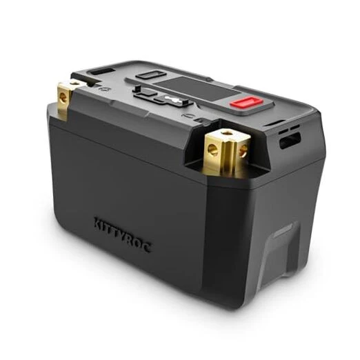 12V 4Ah LiFePO4 Lithium Motorcycle Battery 500A for Powersports and ATV